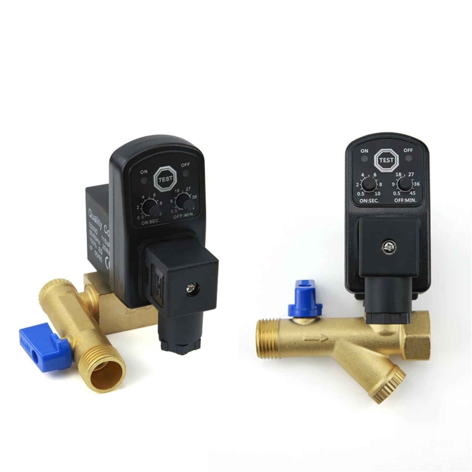 Válvula de drenaje electrónico automática de 1/2 pulgada DN15 1.6Mpa 24 V/110 V/220 V/380 V Drenaje electrónico for tanque de gas comprimido de aire 1 pieza(One-body Type)