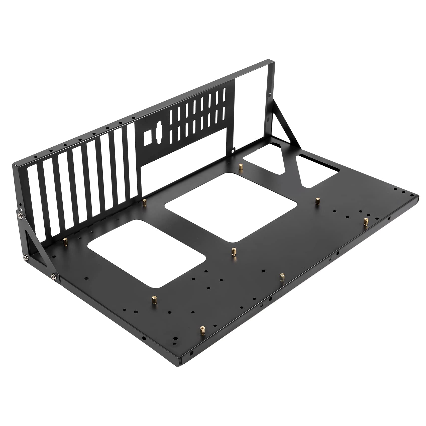 Fayme Mining Frame Mining ETH Motherboard Bracket Thickened Bitcoin Mining Rig Case Support ITX/ATX for 8 GPU(ATX)