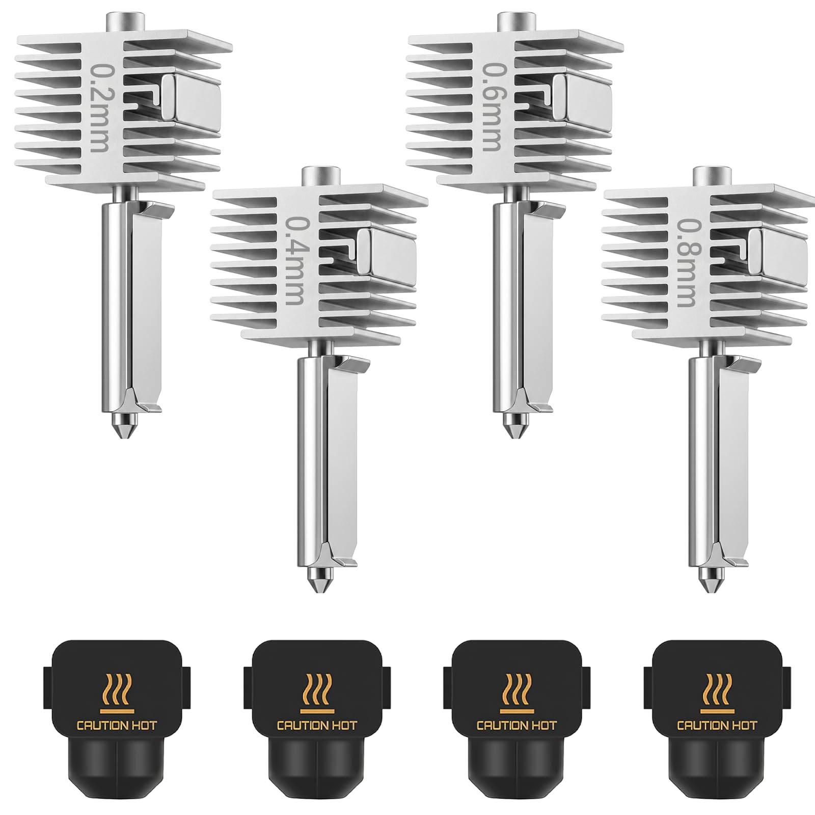 Hardened Steel Nozzle for Bambu Lab A1/A1 Mini/A2L