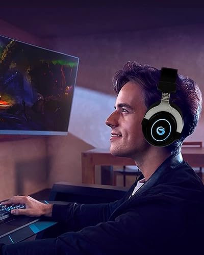 Miniatura 6 de Auriculares inalámbricos para juegos Bluetooth 5.2, micrófono integrado con cancelación de ruido, sonido estéreo para Mac, PC, portátil, PS4, PS5,