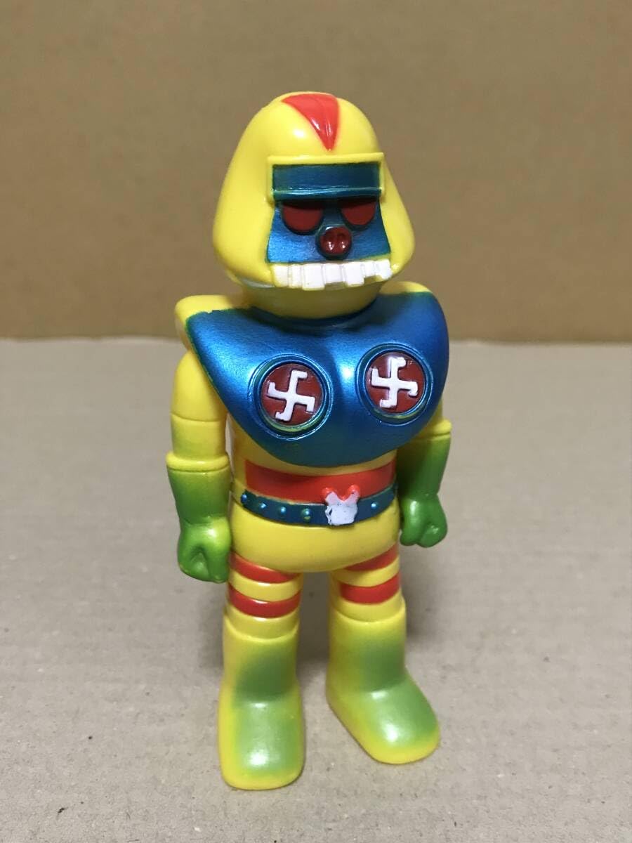 当時物 ポピー ソフビ がんばれ ロボコン　ロボリキ 石森プロ　東映　昭和レトロ Amazon.co.jp: ポピー がんばれ!!ロボコン ロボガキ ソフビ 当時物