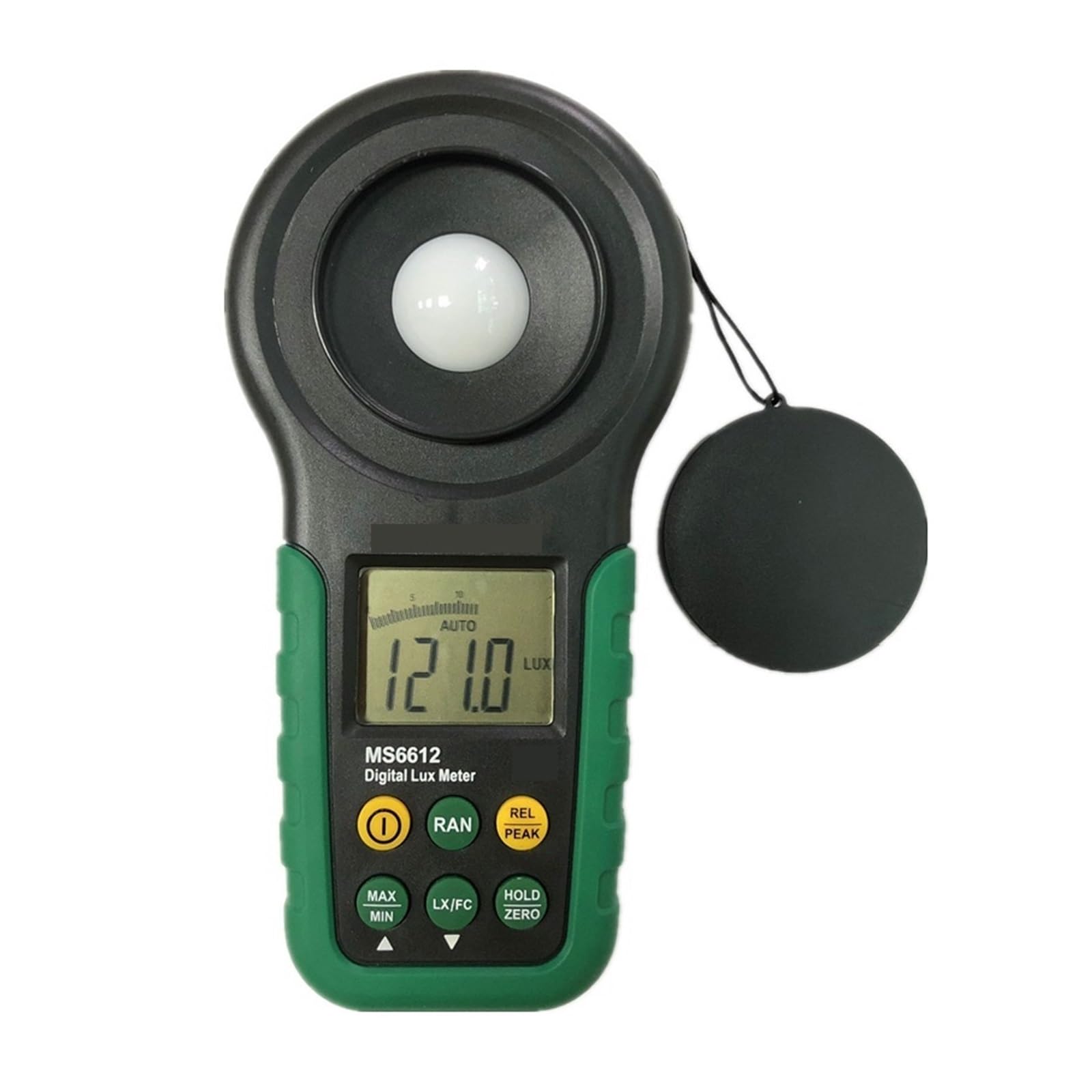 Lux Meter Medidor de luz de 200.000 Lux Prueba de espectros Rango automático Iluminómetro de luxómetro Digital de Alta precisión Multifunción