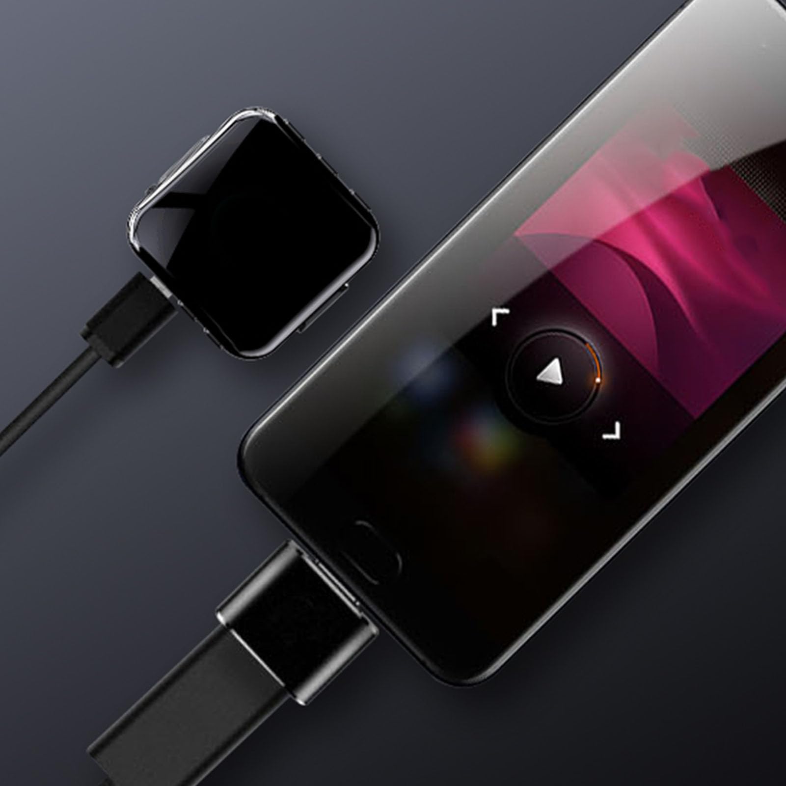 Cocoarm MP3 Player avec Réduction de Bruit HiFi, Synchronisation IA (16G)