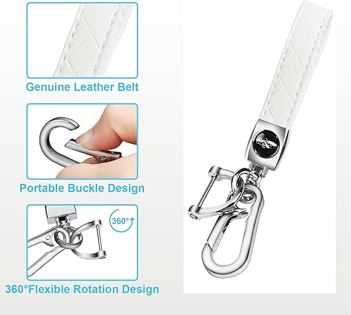 Miniatura 3 de Funda para llavero Ford con llavero, funda de TPU suave protección completa para Ford Explorer Fusion Escape Edge Expedition F150 F250 F350 F450