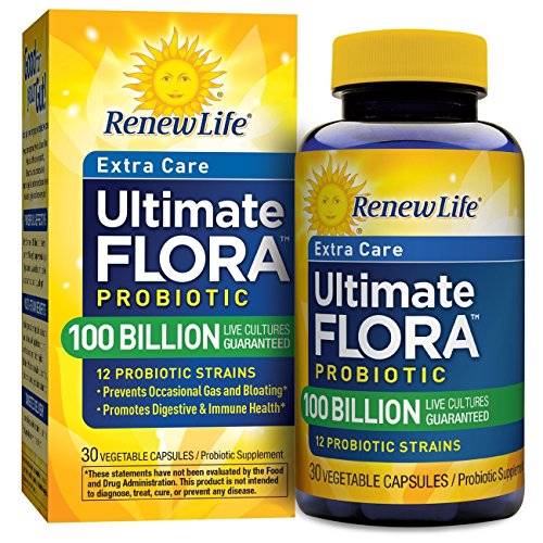 Renew Life Ultimate Care Probiotic Capsules, Daily Supplement Supports Respiratory,