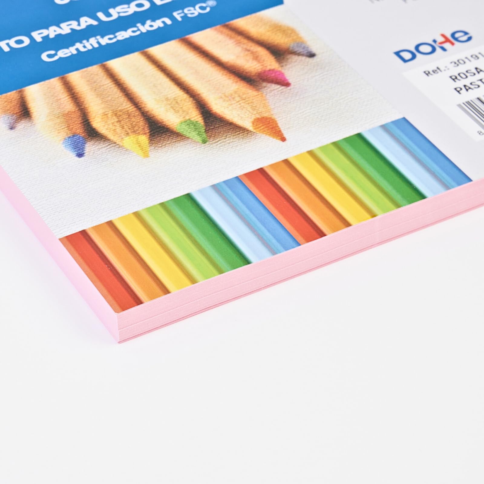 DOHE 30191 – opakowanie 100 papieru A4, 80 g, różowy niemowlęcy