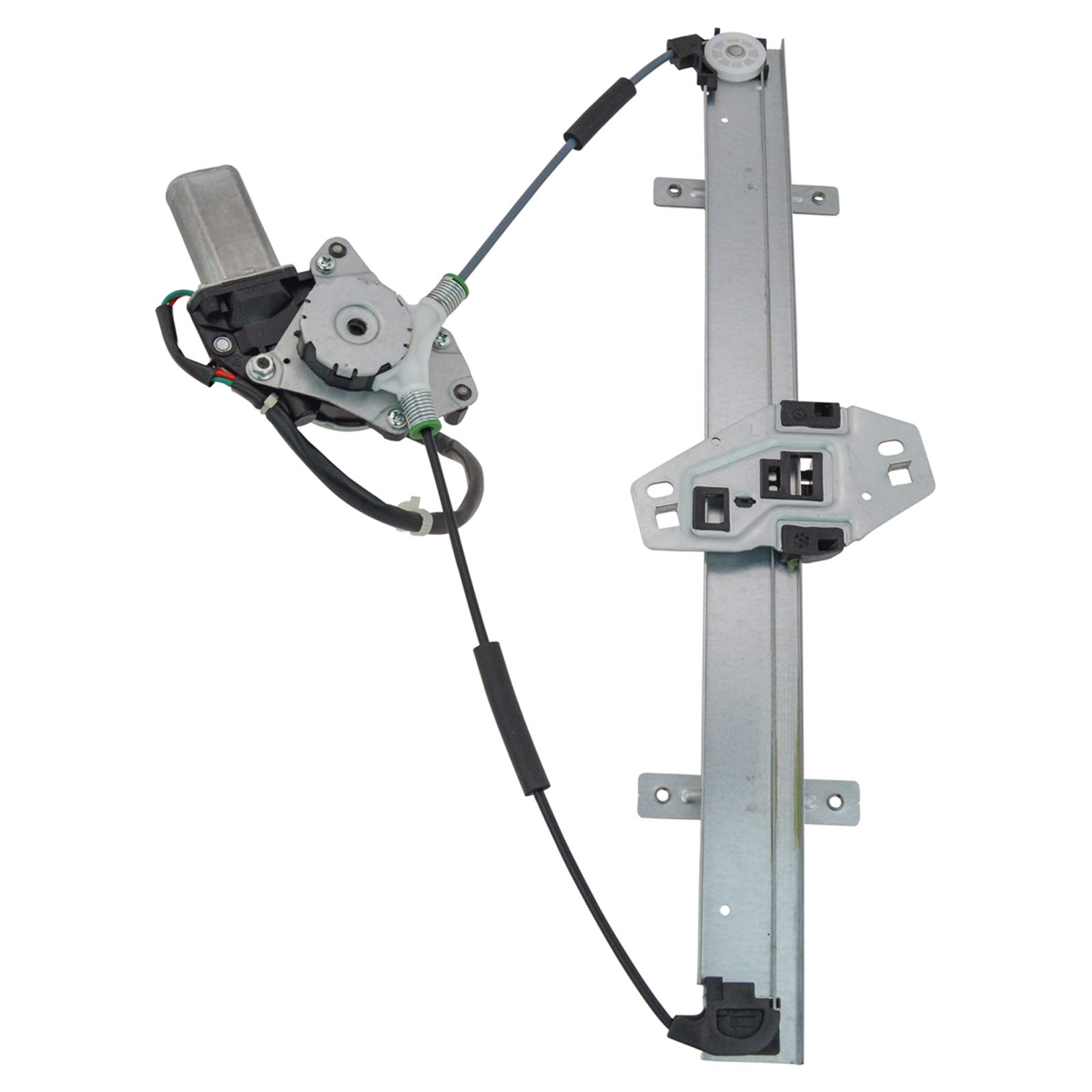 TRQ Front Left Power Window Regulator &amp; Motor Assembly Drivers Side