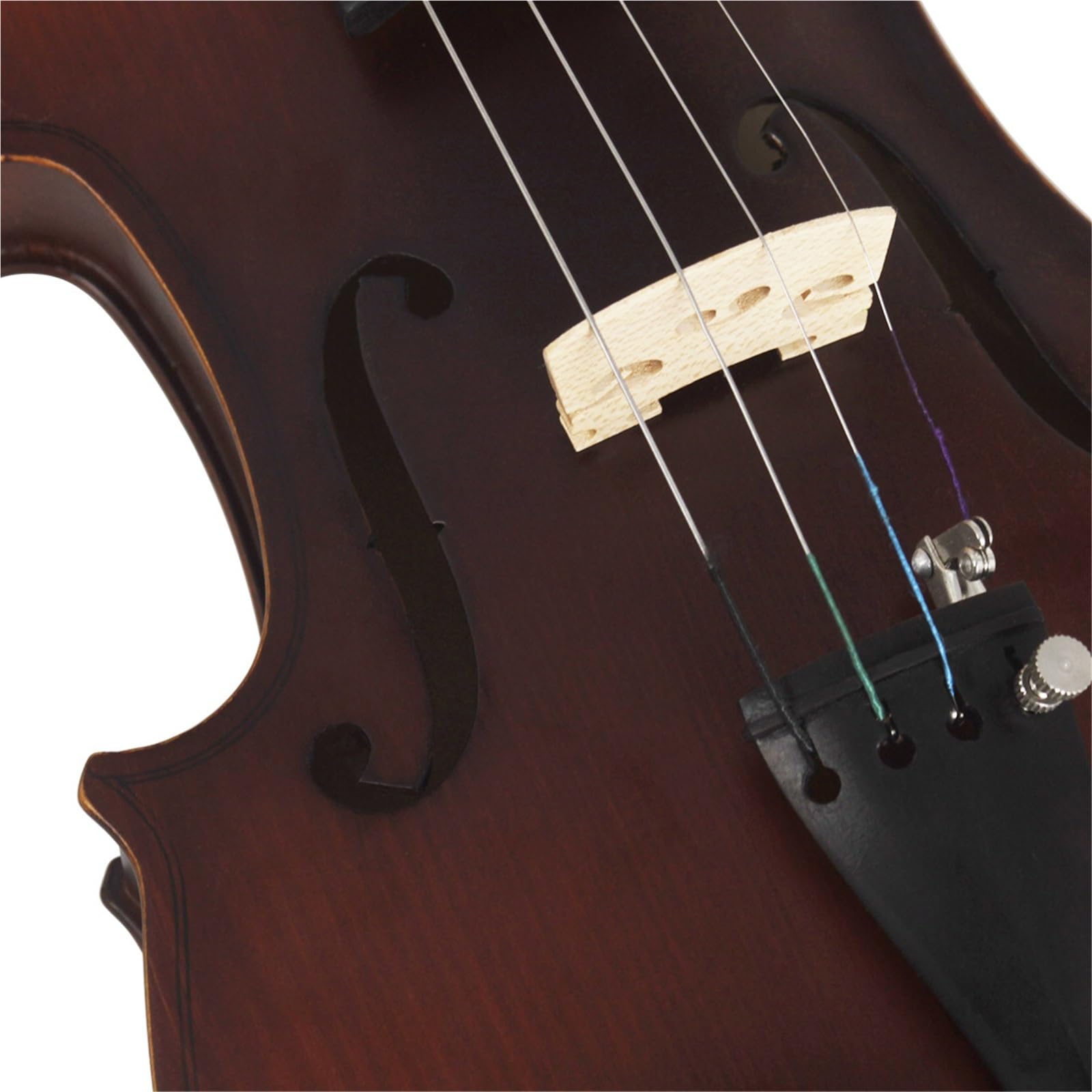 Violino Set Pratica Per Principianti Di Violino In Legno Massello Suonando Il Violino 4/4-1/8 Con Custodia Per Violino(4/4)
