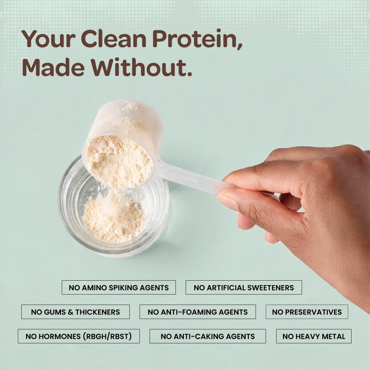 Bigmuscles Nutrition Clean Yeast Protein Isolate (1kg, Unflavoured) | 33g Protein, 7g BCAA | Superior Absorption, Gut Friendly | PDCAAS -1 | Fermentation-Derived — Amazon image 4