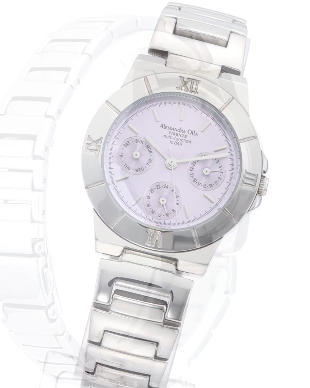 Amazon.co.jp: [アレサンドラオーラ] 腕時計 AO-900-7 シルバー