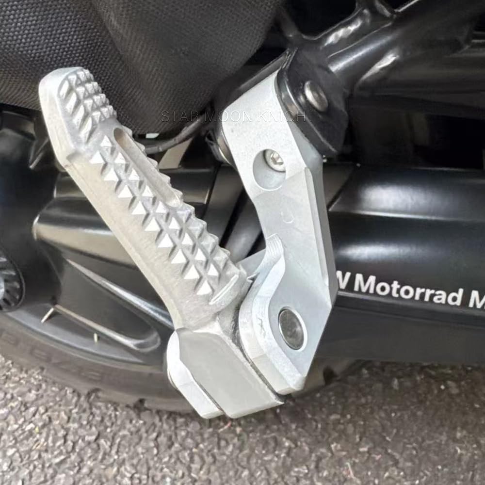 Zestaw do montażu podnóżka na motocykl, zestaw do montażu na podnóżku, do RA1250 PA1250 Pan America 1250 S, akcesoria specjalne (srebrne)