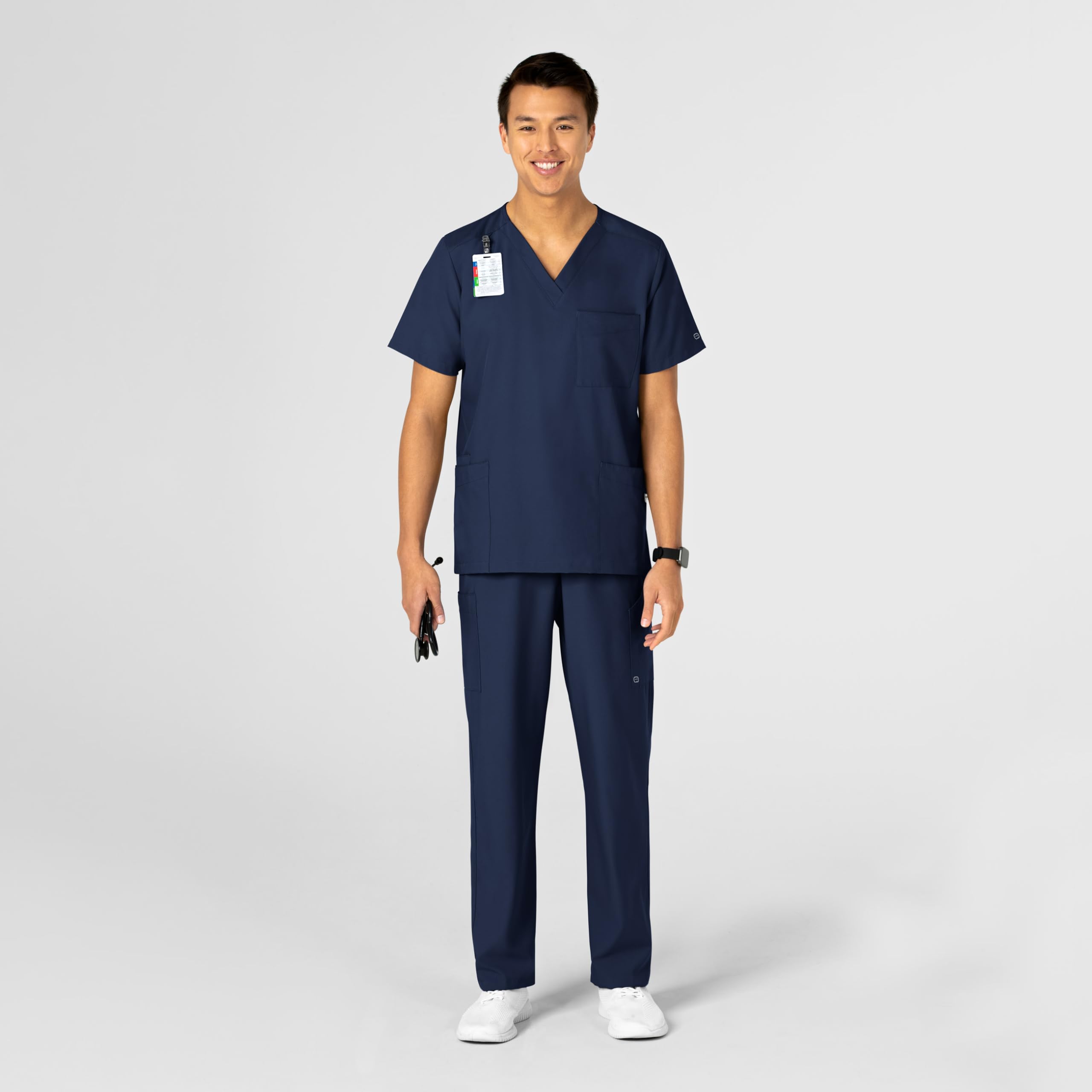 WonderWink Womens 4-Pocket Utility Top