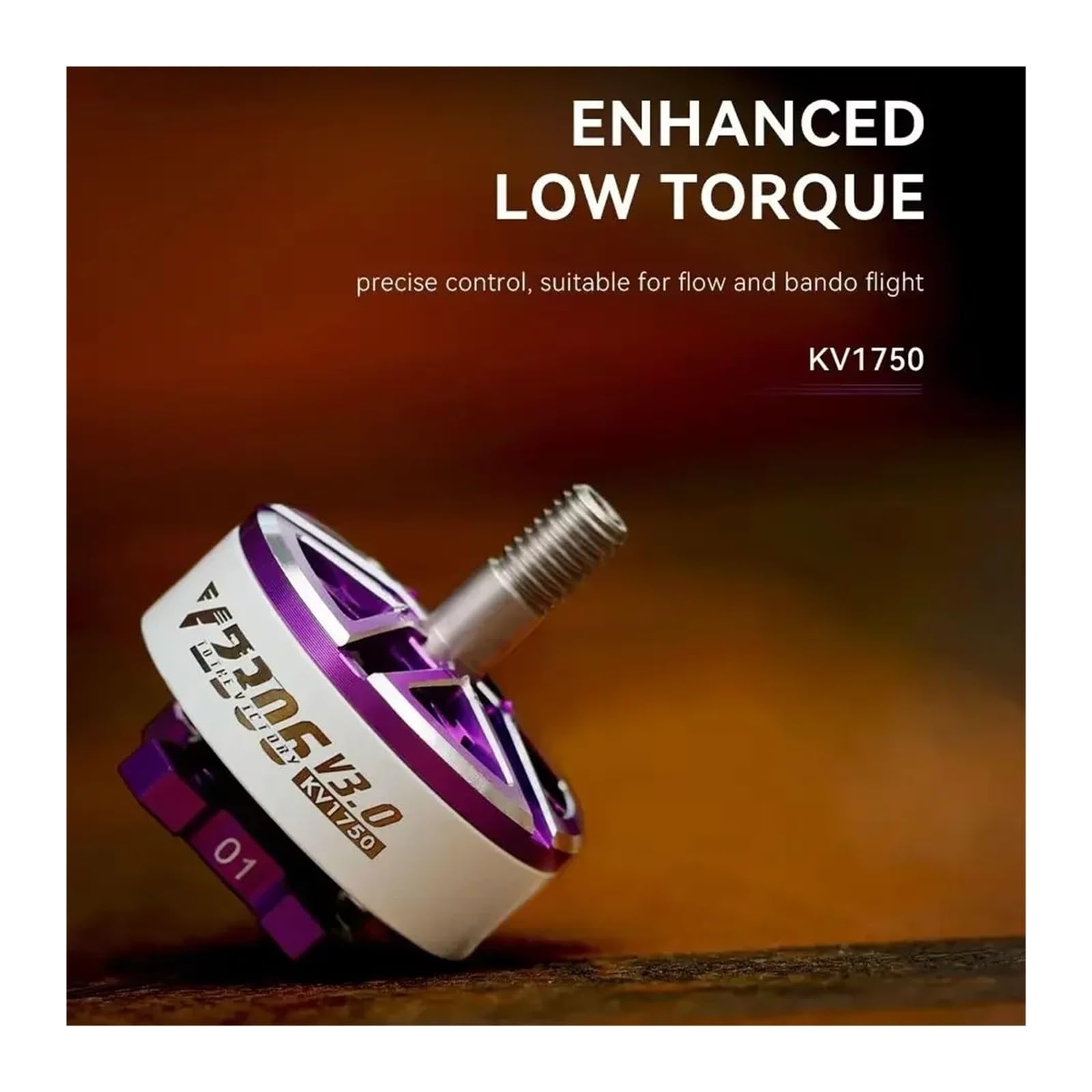Motore Brushless V2306 V3 30000 RPM per Drone FPV Racing Freestyle | Potenza 30000 RPM, metallo resistente, dissipazione 105°C, compatibile 2306, per piloti 14+(4pcs V2306 V3 KV1500)