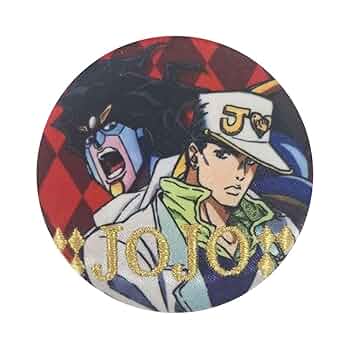 Amazon.co.jp: ジョジョの奇妙な冒険 刺繍缶バッジ 空条承太郎