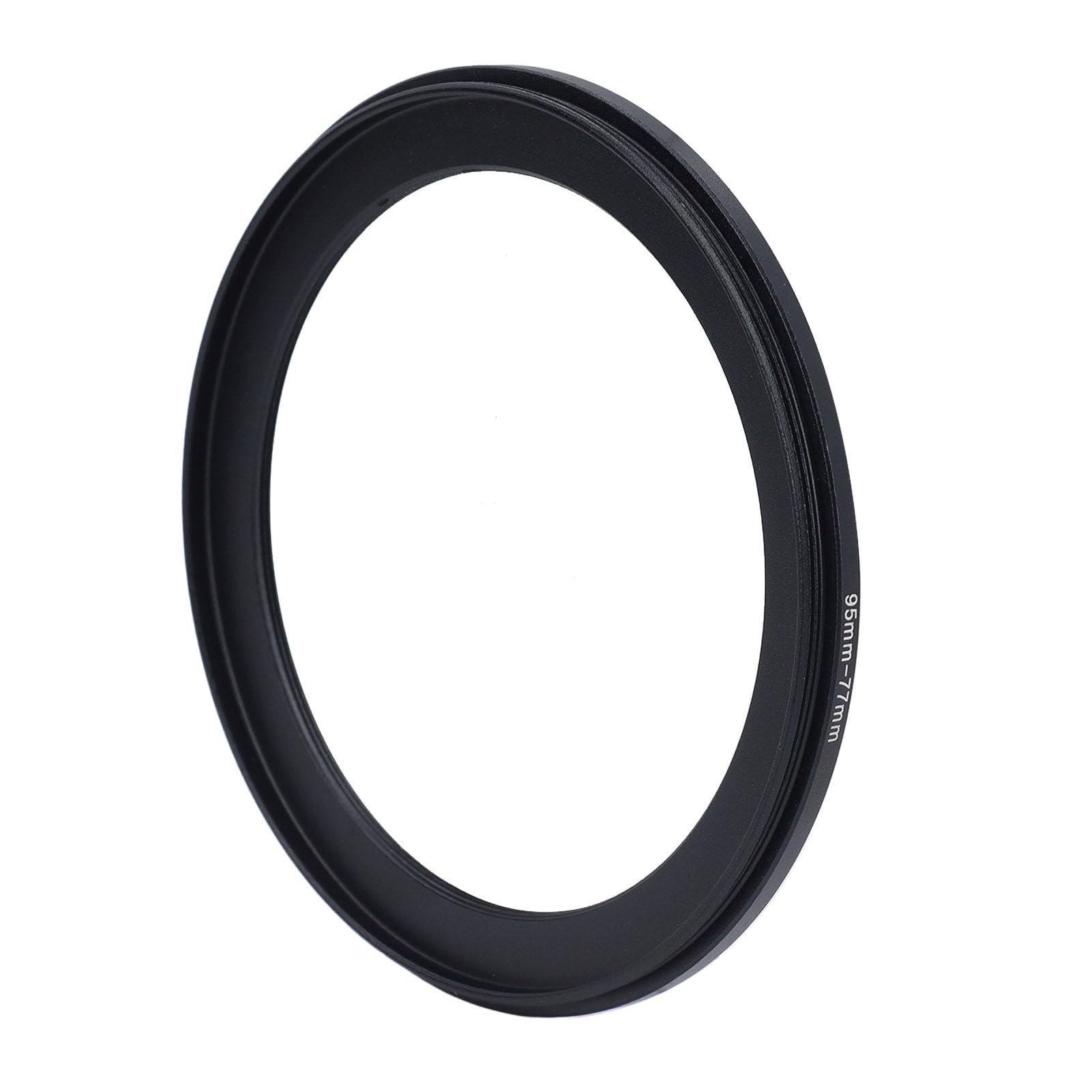ANGGREK Lens Adapter Ring, Filter Ring Adapter Standard Thread Mount 95 to 77mm Distortion Resistant for Photography