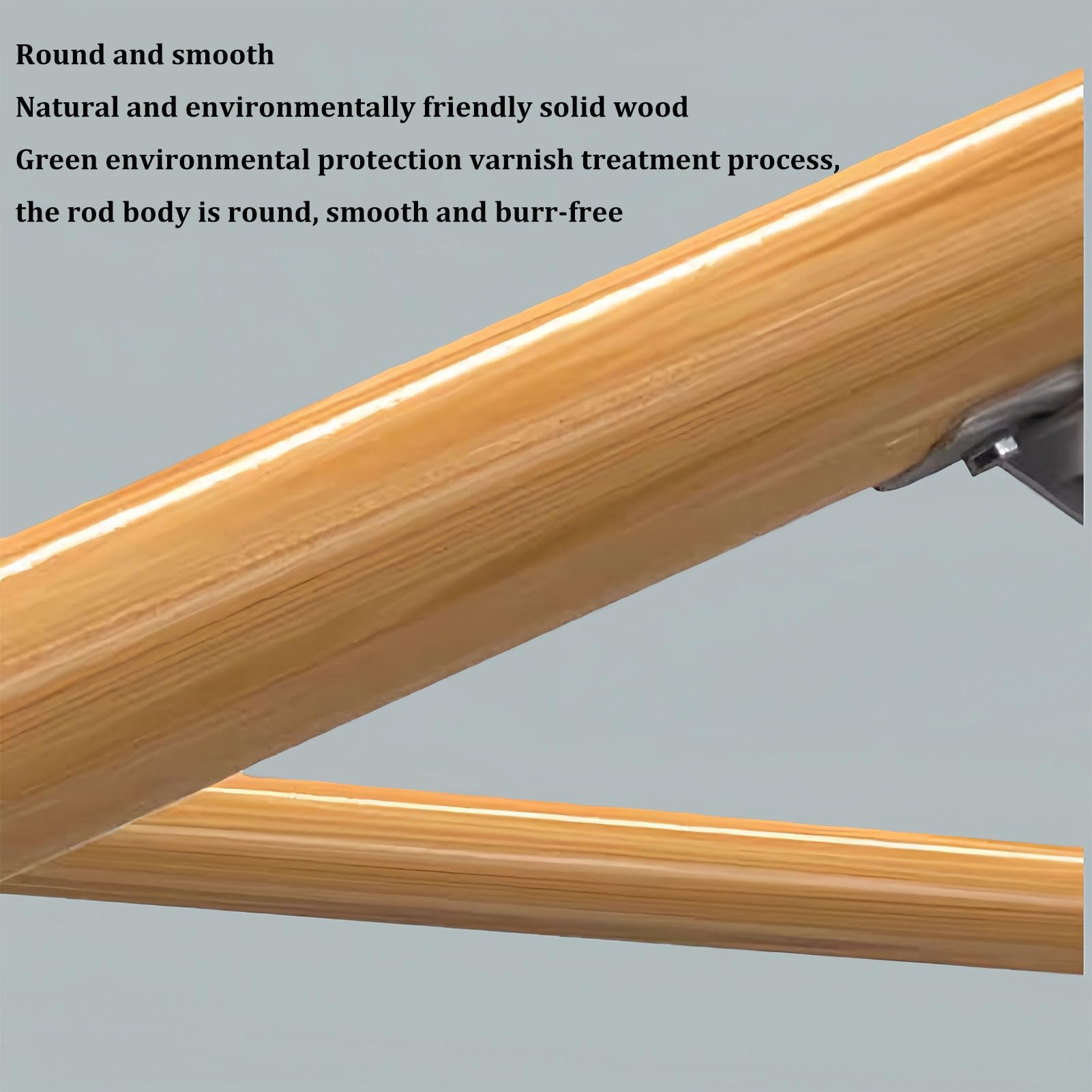 Generico Freestanding Legno Ballet Barre Bar Portatile Resistente Bar Danza