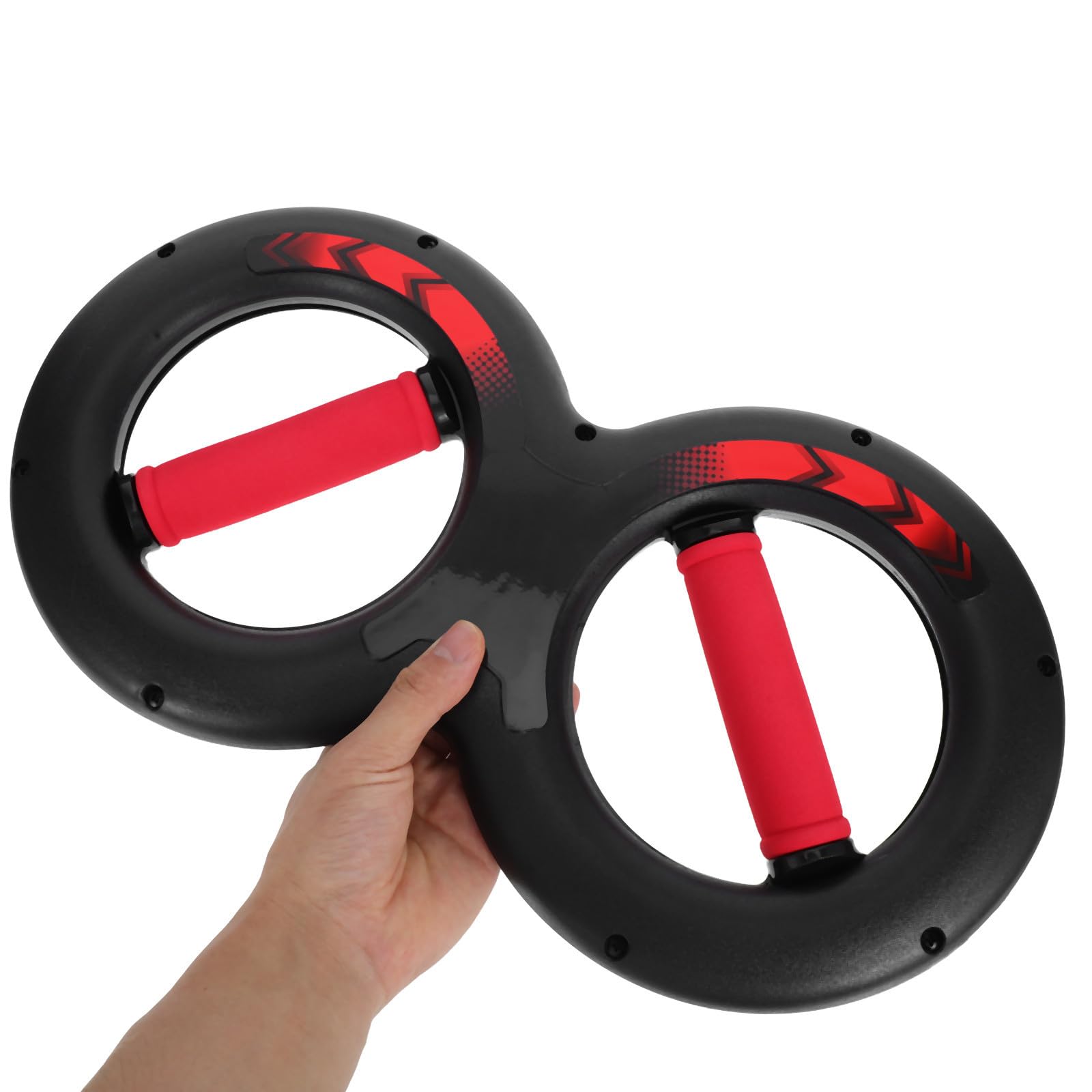 Cabilock Ejercitador de Brazos en Forma de 8, 30kg, Rojo, Multifunción