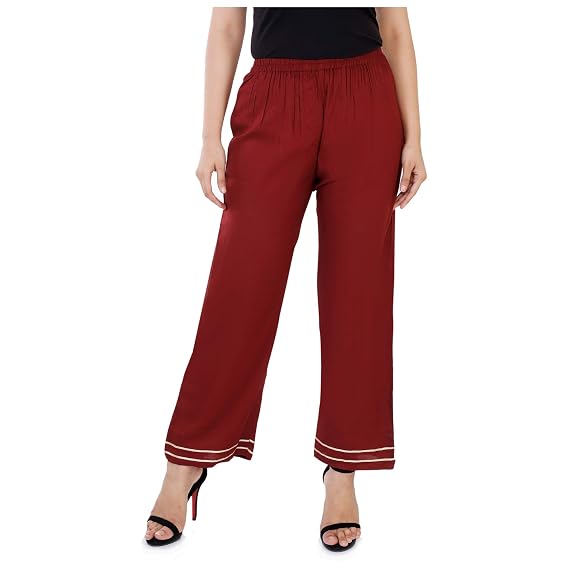 Buy COTTONWALAS Women's Rayon Plain 