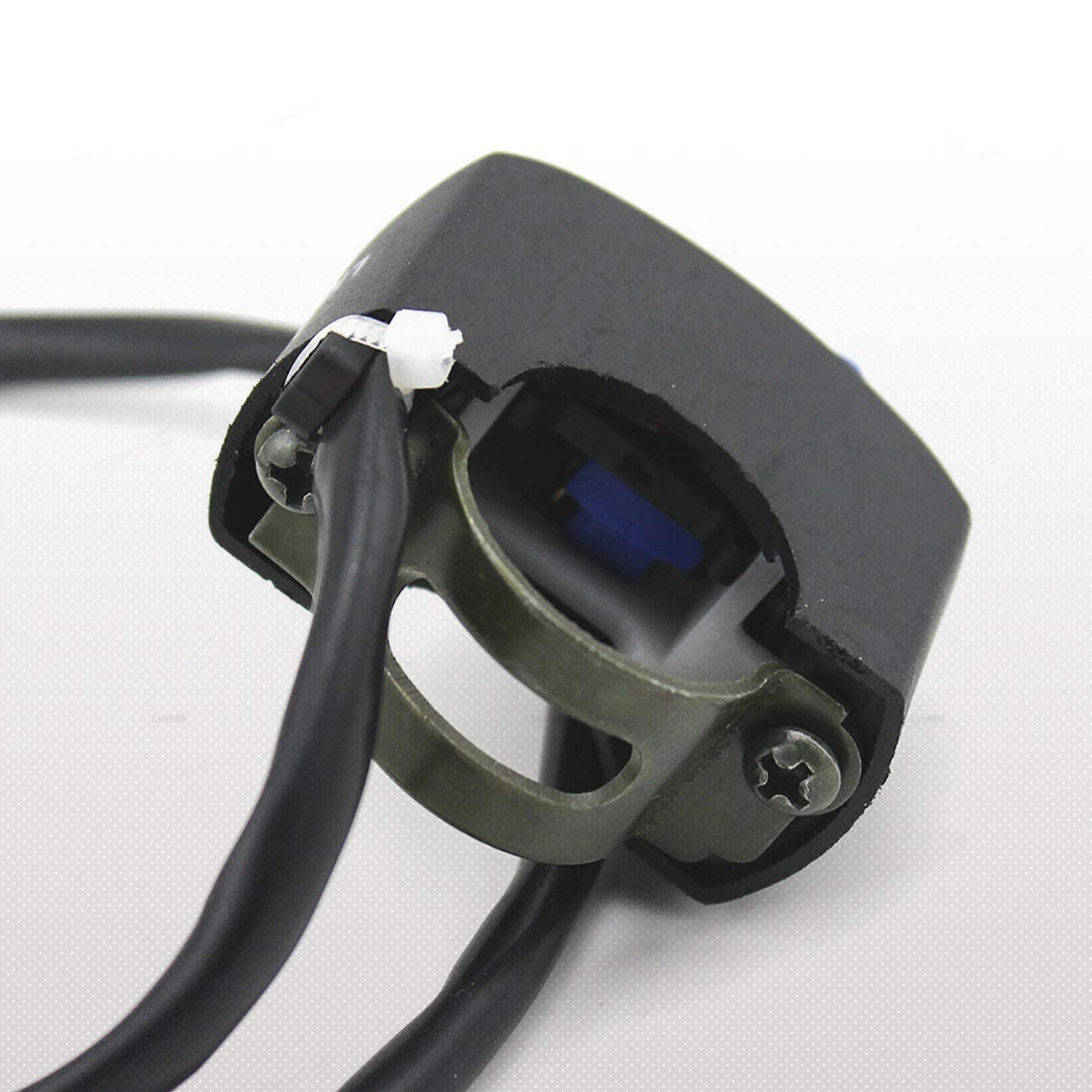 Gebildet Interruttore Manubrio Moto 2 Pezzi a Levetta con Pulsante On Off per U5 U7 U2 Scooter 7/8 Pollici 22mm Blu