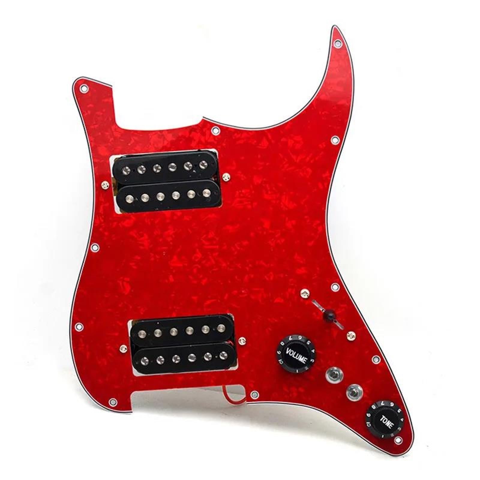 Części Pickguardów Do Gitary Elektrycznej Zestaw Maskownic Do Gitary Elektrycznej HH Humbucker