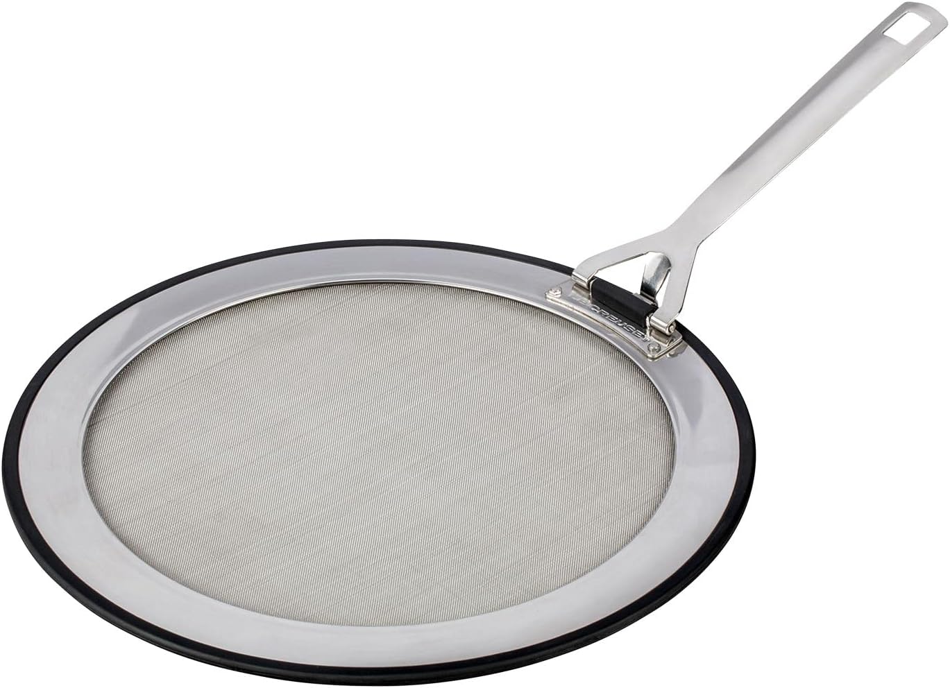 Le Creuset Stainless Steel Frypan (8 In. & 10 In.) with Splatter Guard Bundle