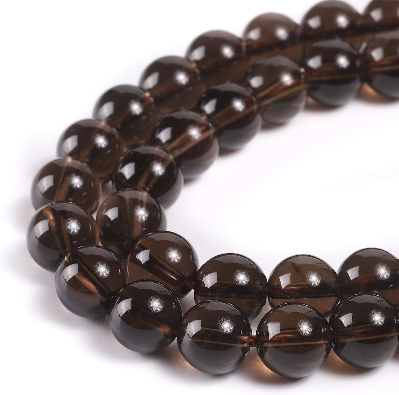 Genuine Golden Obsidian Beads for Jewelry Making Gemstone Semi Precious Stone Round 10mm Strand 15"(36-38pcs) — view 9