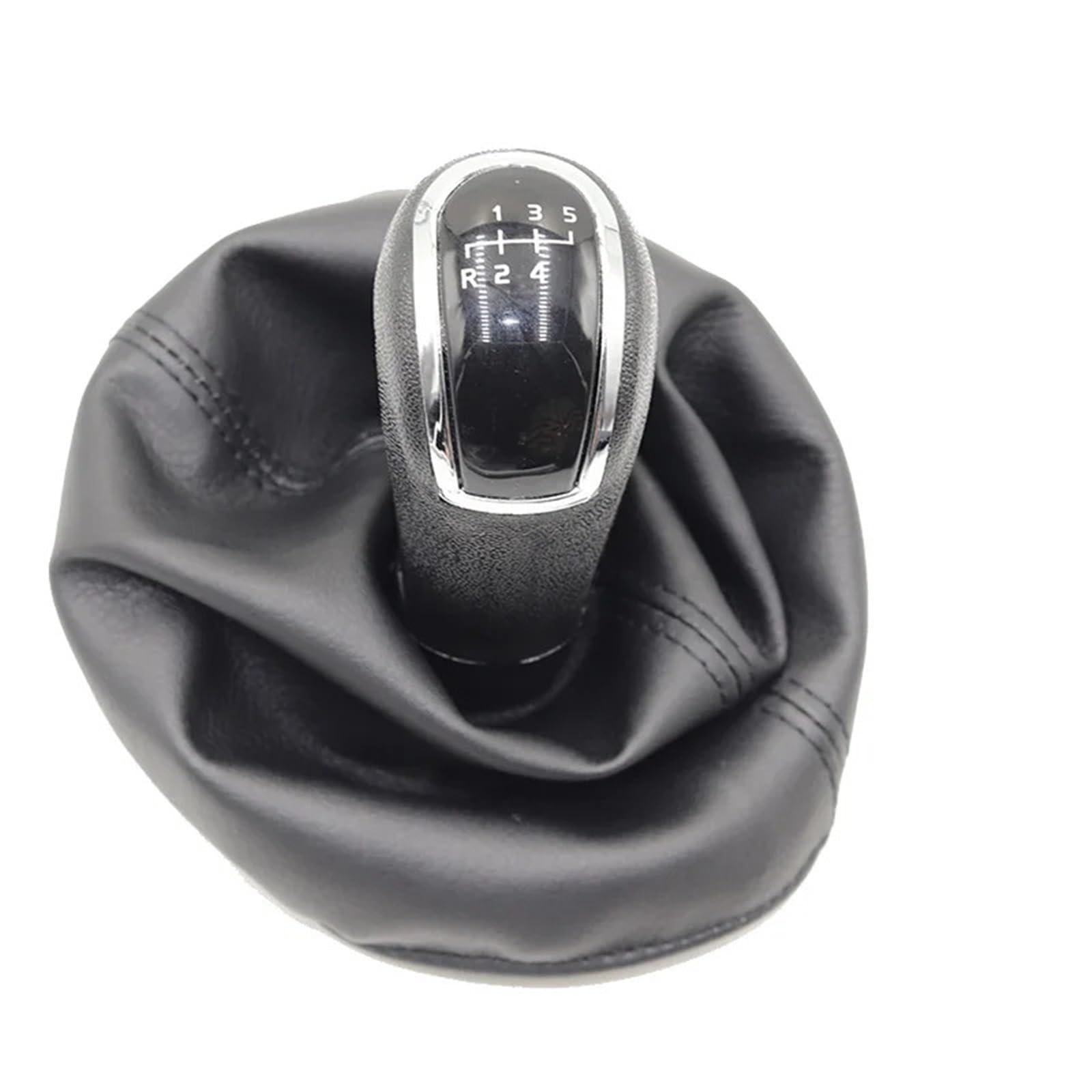 Motenna 5 6 Speed Leather Car Gear Shift Konb Gaiter Shifter Knob Fit For Mercedes benz, C-Class W203 S203 W202 BJ 1993-2001 A-Class W168 Gear Shift Boot Replacement