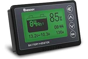 Renogy 500A Battery Monitor with Shunt: Precision Monitoring for Reliable Energy Management