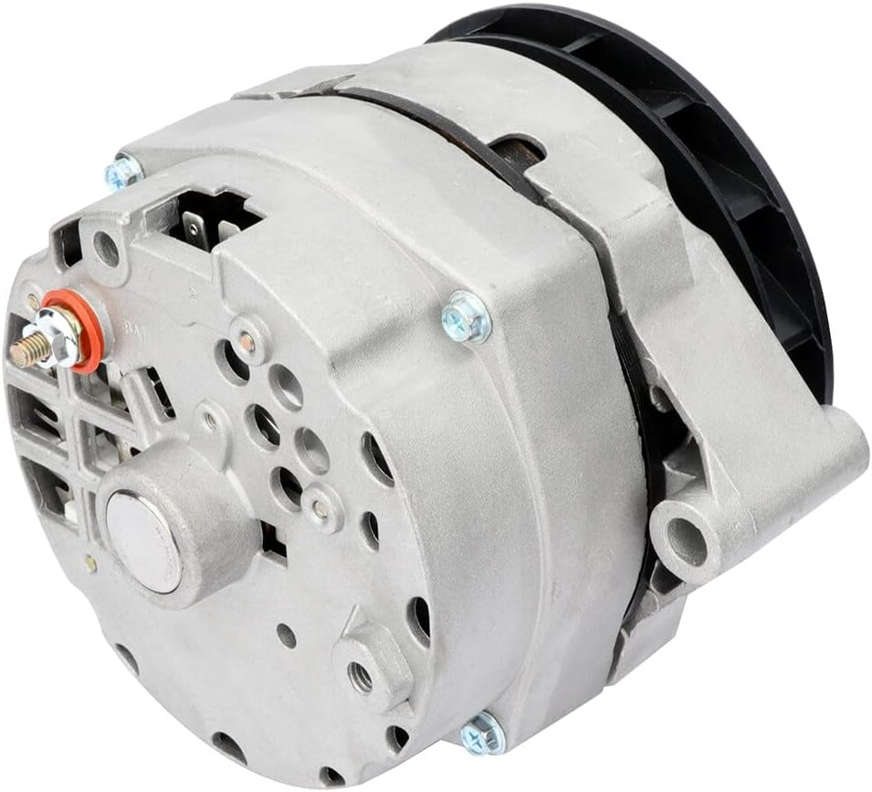 OCPTY Alternator Compatible for AMC for Buick for Chevrolet for GMC for Jeep for Oldsmobile for Pontiac for Cadillac models,12V 94Amp 1-Groove Pulley Automotive Replacement Alternators 10495429