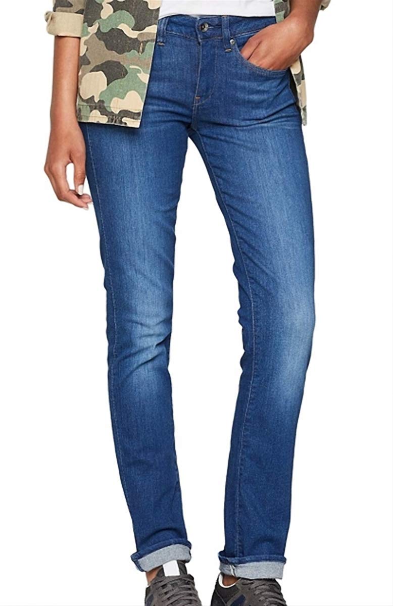 G-Star Mujer Midge Saddle Straight Jeans — view 14