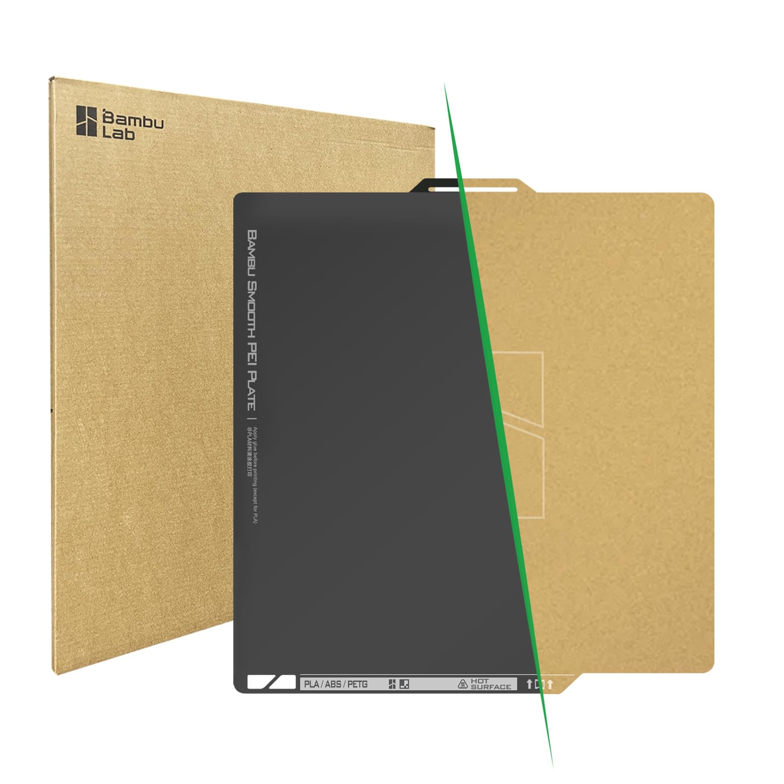 【30％割引】Bambu Lab H2S (AMS+スムーズPEIプレート付き) Amazon.com: Original Bamboo Dual-Texture PEI Plate,Smooth PEI