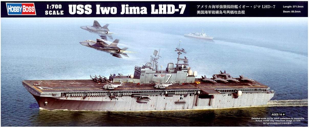 Hobby Boss USS Iwo Jima LHD-7 Assault Ship Model Kit