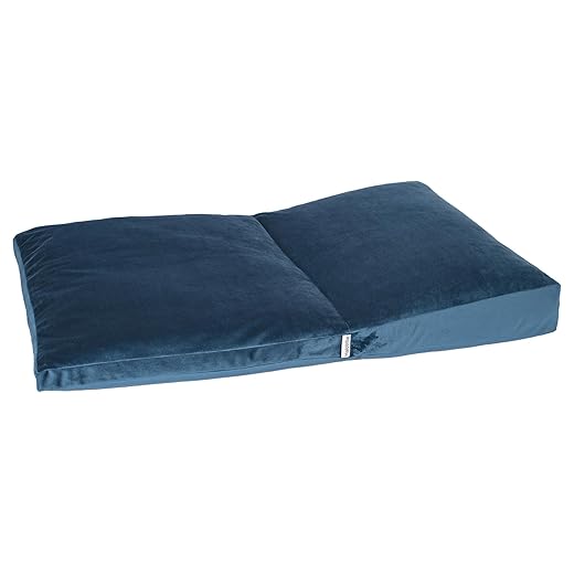 Meditation Cushion,Velvet Meditation Pillow and Zabuton 2-in-1 Portable Design(50 * 70CM). (Blue, Service H:9cm)