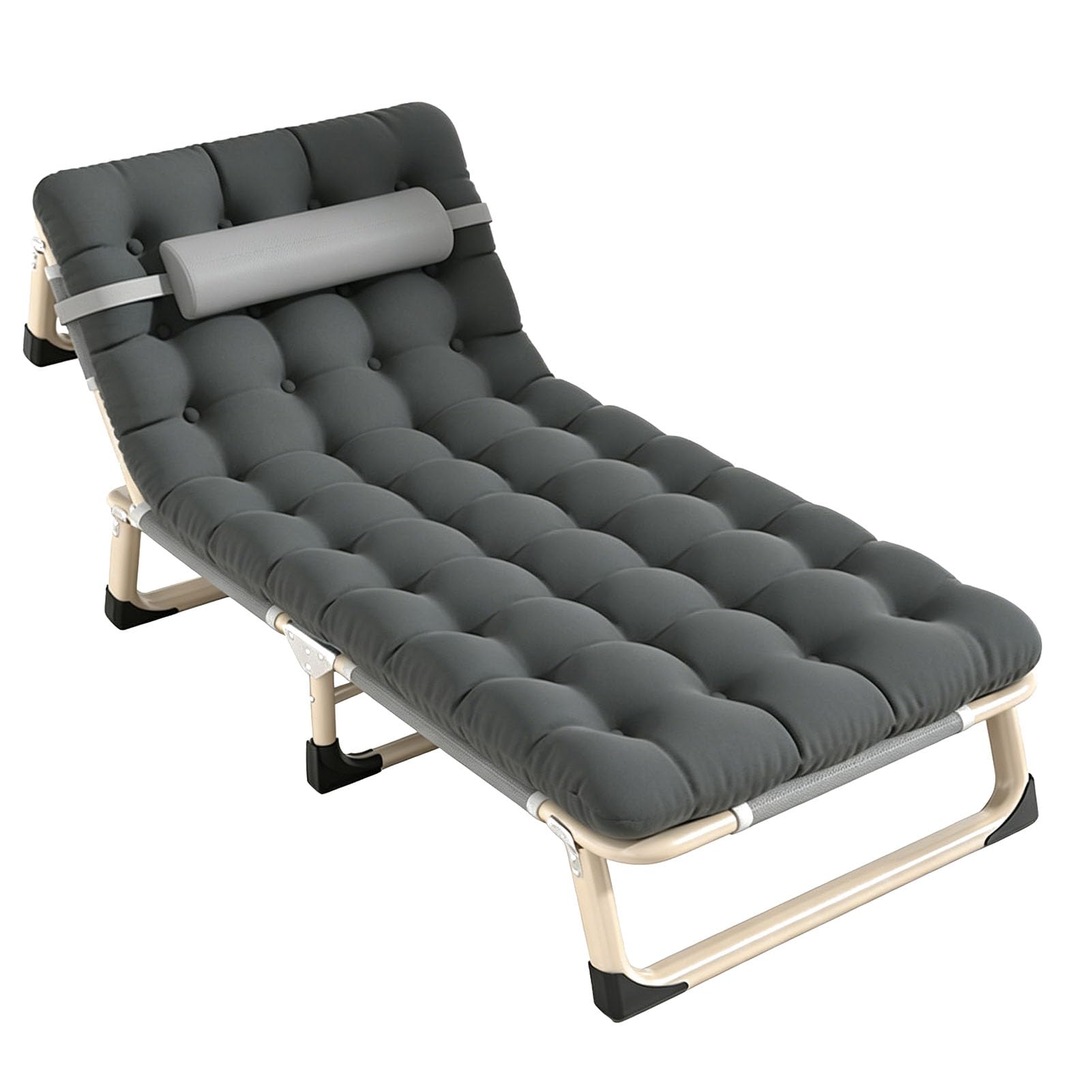 JYHCD Folding Recliner Lounge Chair, Zero Gravity Garden Chairs