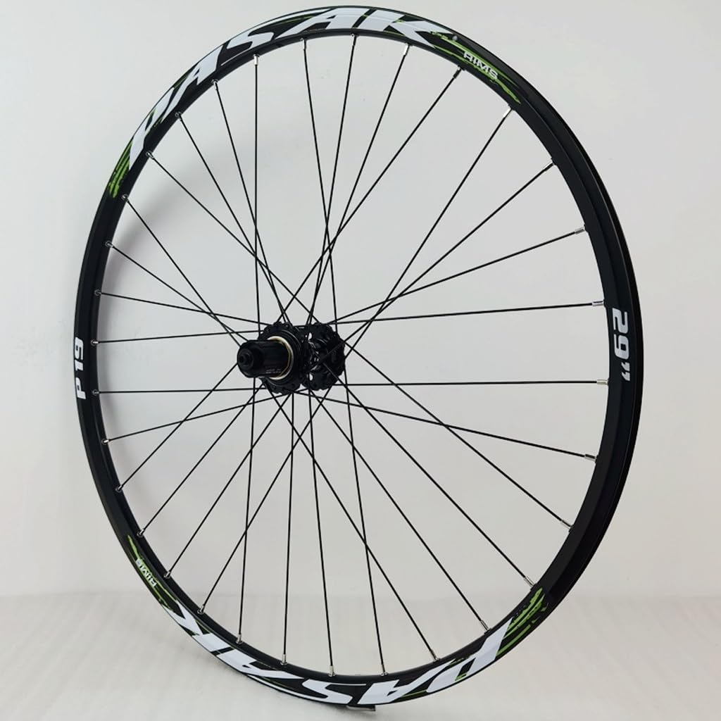 Ruote MTB Freno a Disco 26 Pollici 27,5 "29 Pollici Cerchione for Bicicletta Ruota Anteriore e Posteriore 32 Raggi QR Mozzi for Bicicletta con Cuscinetti Sigillati for 7-11 velocità 2210 G (Size : 29