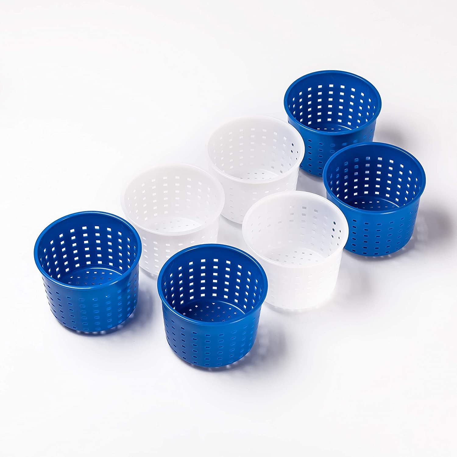 Cheese Making Molds | 0.3L/0.08gal/0.55 lbs Blue+White Original HOZPROM