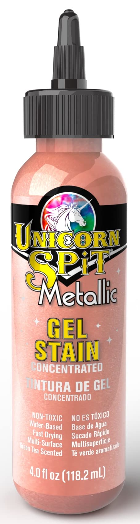 Unicorn Spit Sparkling Wood Stain & Glaze 4oz-Metallic Aphrodite 5775-7001