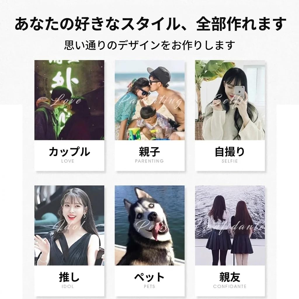 スマホケース オーダーメイド オリジナル For iPhone16 写真入れ カスタム プレゼント ギフト対応 金属塗装ガラス pink - 3