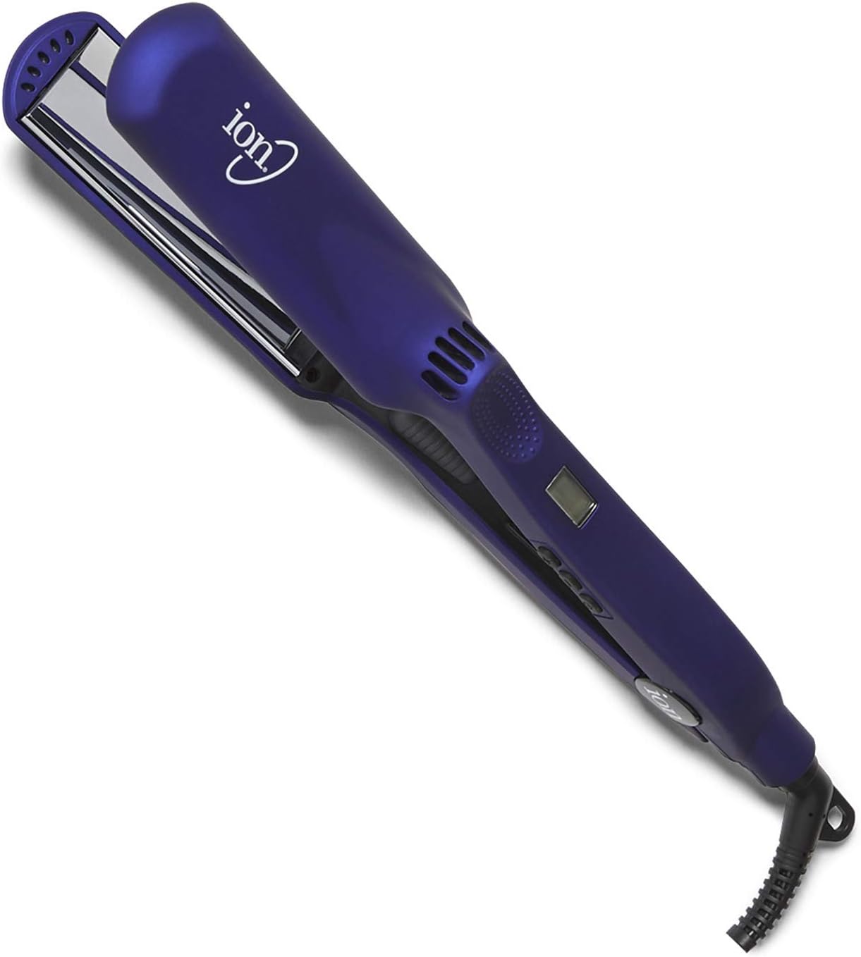 ion Titanium Gator Digital Flat Iron, 1-14 Inch, Straighten, Curl, or Flip Hair, Heats up to 450&deg;F, Digital Display, Dual Voltage