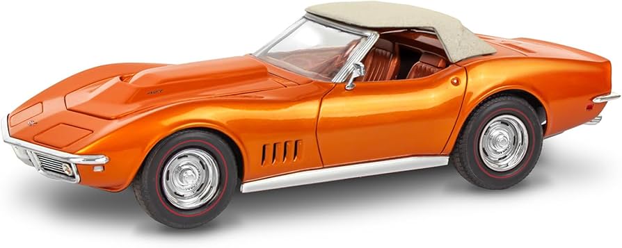 Amazon.com: Revell 14572 '68 Corvette L/88 Convertible 2'N1 1:25
