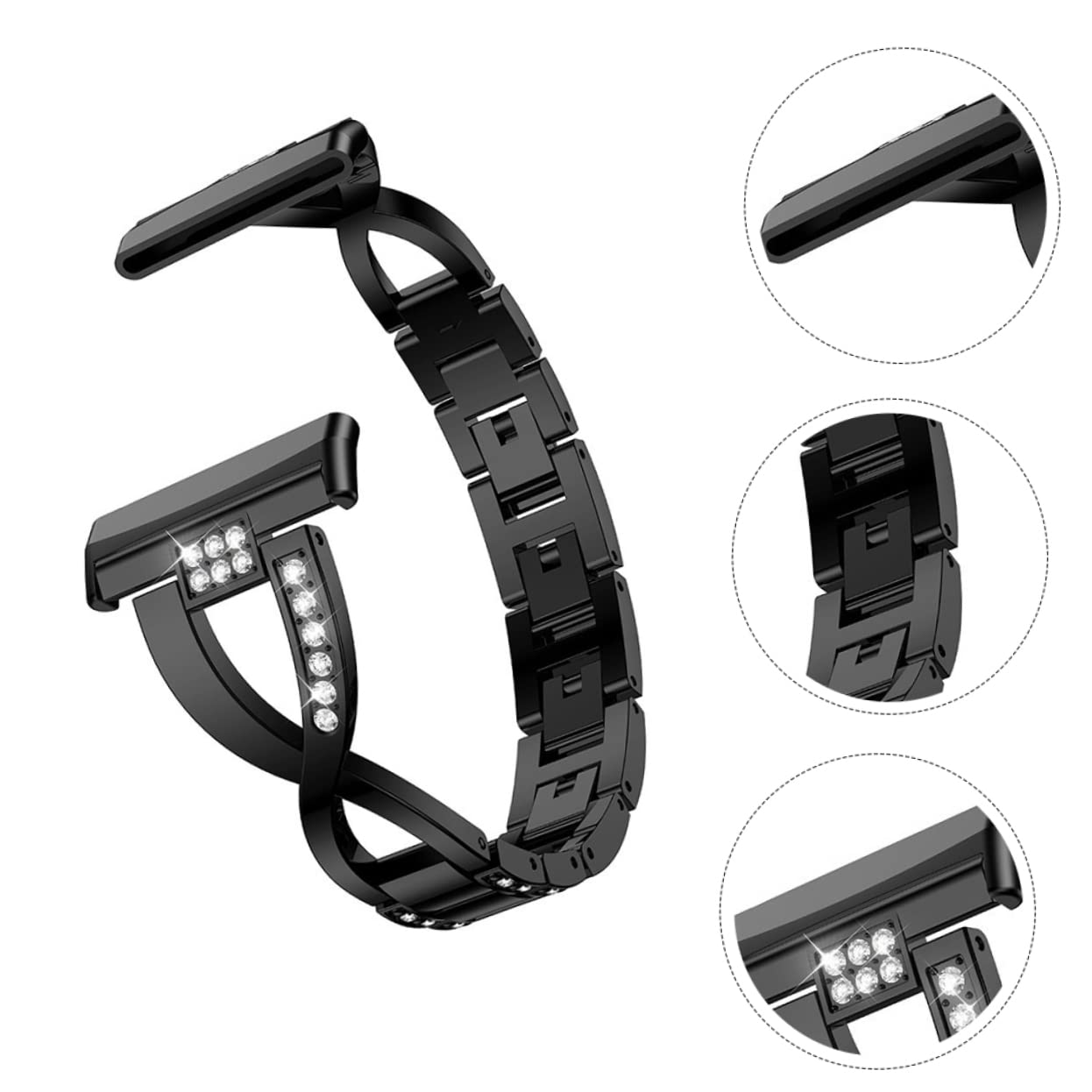 Hemobllo 3 Pièces Ceinture En Acier Montre Accessoires Montres Intelligentes Bracelets De e Pour Hommes Bracelet Bande Hommes es Confortable De e Délicat