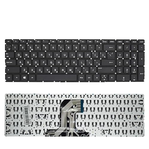 HP Pavilion 250 G4 255 256 G5 TPN-C125 PN-C126 15-AC AY AF用 USロシア語SP BRノートパソコンキーボード(RU New)