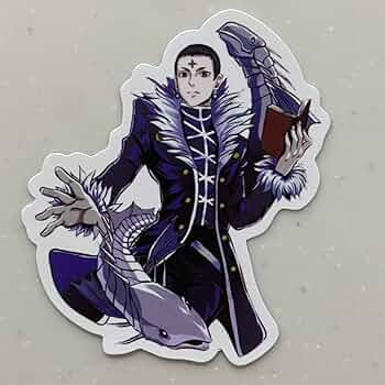 旧アニメ　ハンターハンター　クロロ　キーホルダー　団長　旅団 61qo7bwAsuL._AC_UF350,