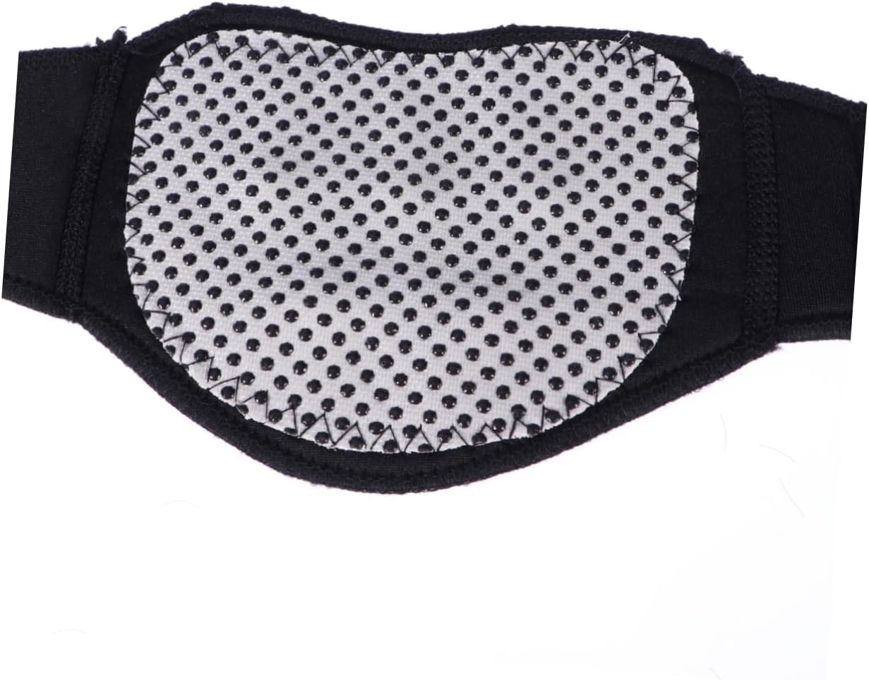 OUNONA Tourmaline Magnetic Neck Brace Self Heating Therapy Support for Cervical Protection Comfortable Fit for Relief and Muscle Relaxation Black