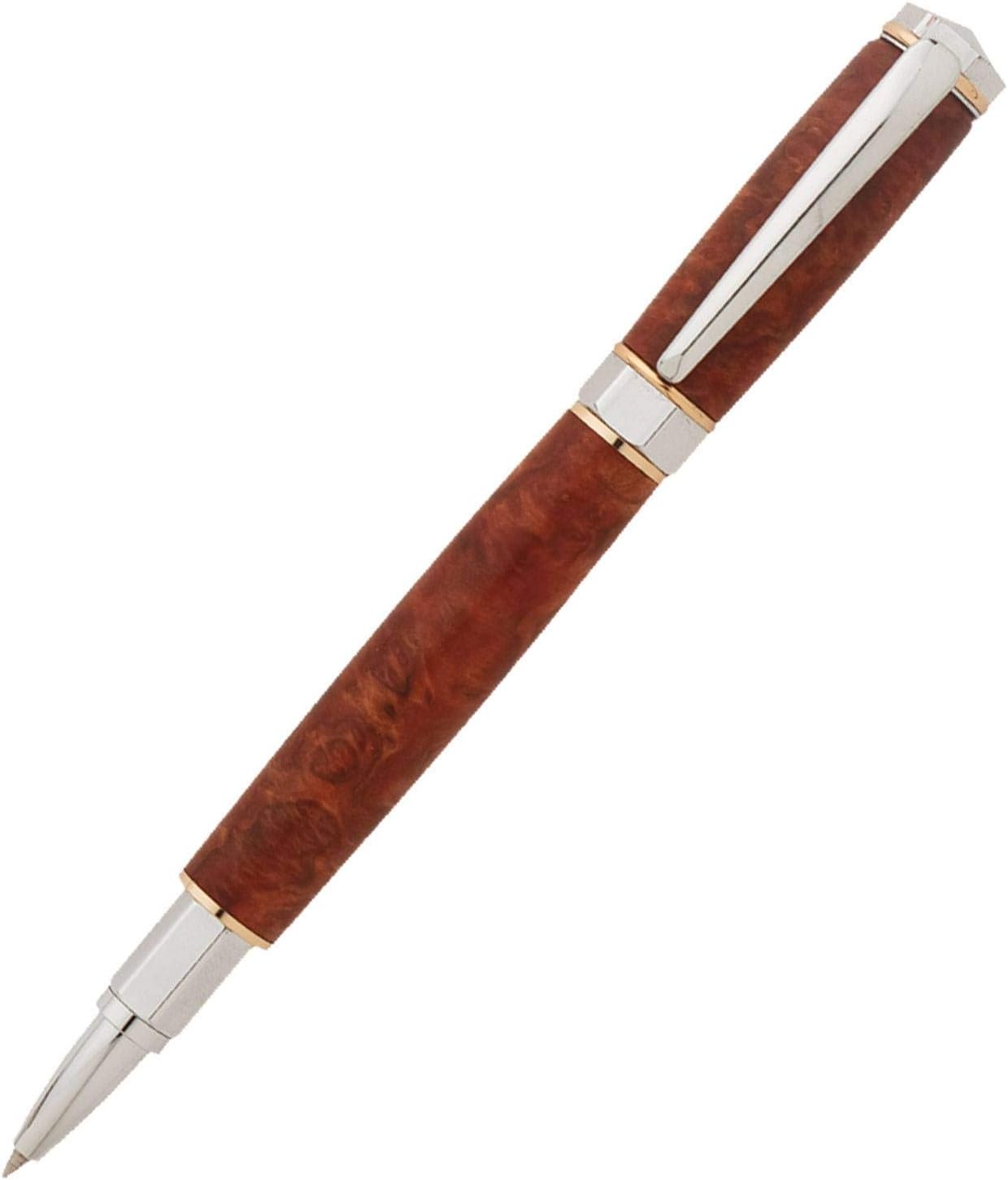 Penn State Industries PKFP5510 Vertex Supreme Rollerball Pen Kit Woodturning Project (5pack in Gun Metal)