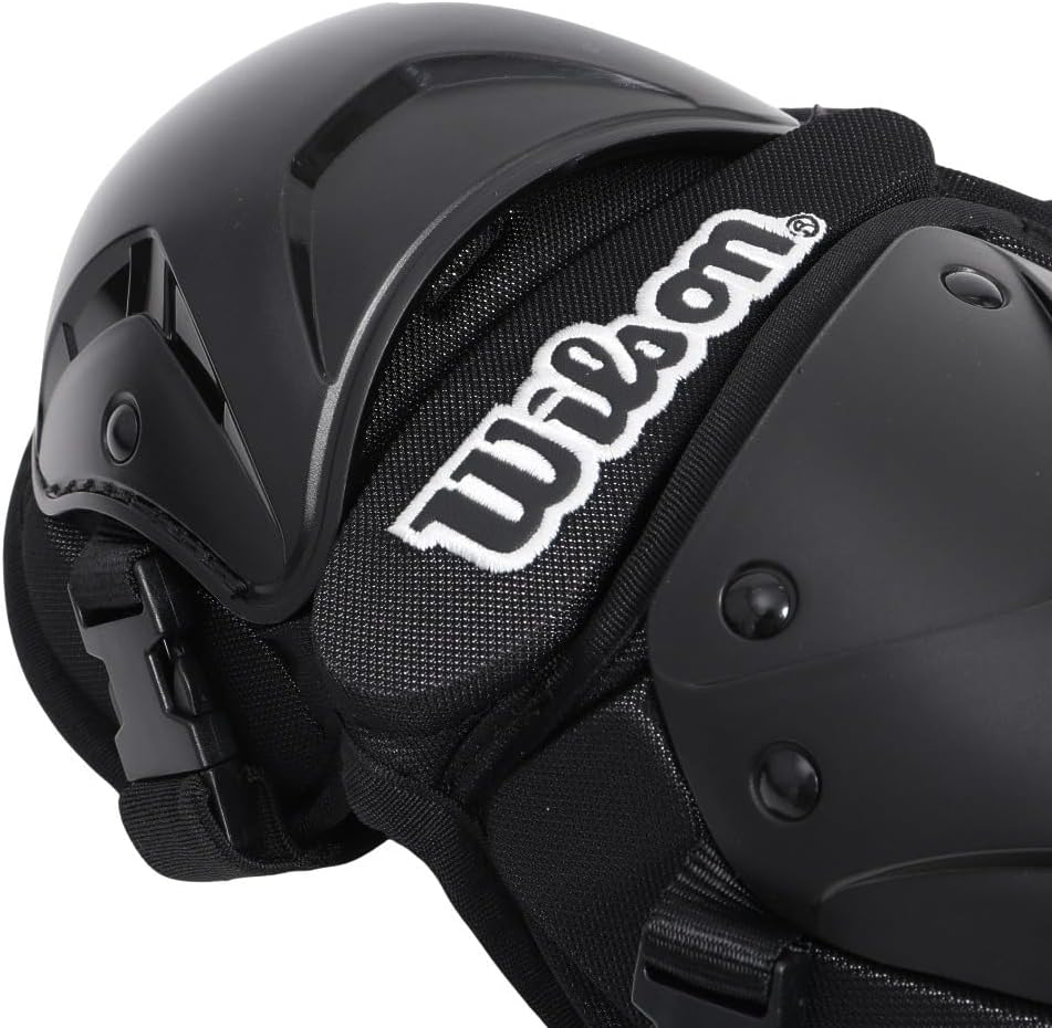 Wilson(ウイルソン) 野球 硬式 審判用 NPB仕様 レッグガード プロテクター アンパイアギア(審判用) WTA3451NP SM/ML 動きやすい・しっかりガード