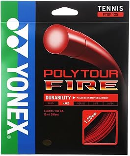 Corda Raquete Tênis Poly Tour Fire 16L 1.25mm Alta Performance QCYDOBRASIL