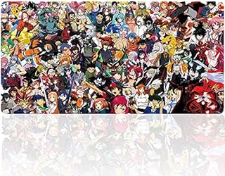 Professional Game Mouse Pad Anti Slip Rubber Base - Stitched Edges Large Desk Mat - mice and keyboard mat HD Printing gaming mouse pad (35.4 x 15.75 x 0.1inch) (9040 dajiheA04)