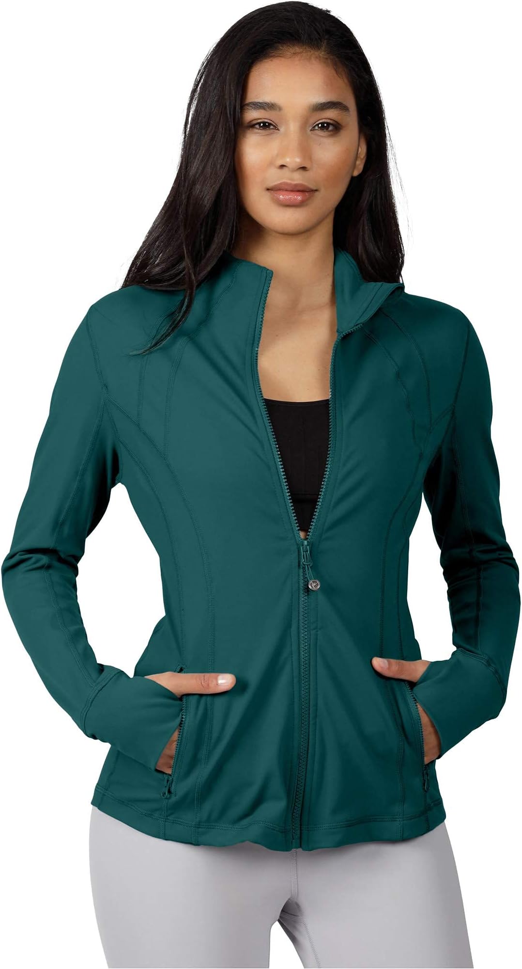 90 Degree By Reflex Women’s Lightweight, Full Zip Running Track Jacket