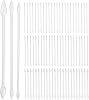 150 Pcs Electronics Cleaning Cotton Swabs, 3 Sizes Double Tipped Precision Cotton Buds, Dust Free Pointed Cotton Swabs, Disposable Cotton Tipped Applicator, Cotton Swab Rods with Paper Sticks